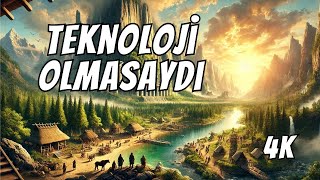 EĞER TEKNOLOJİ OLMASAYDI DÜNYA NASIL BİR YER OLURDU? 4K #video #teknol