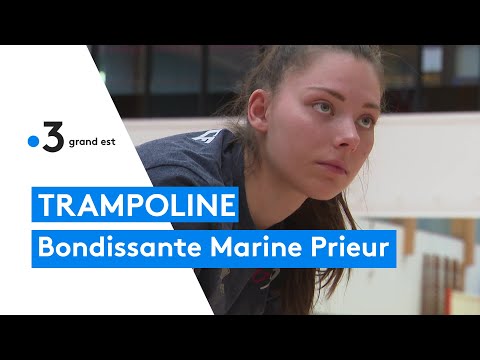 Trampoline : la mosellane Marine Prieur