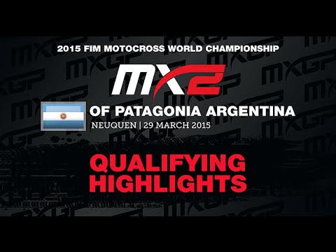 MXGP of Patagonia Argentina MX2 Qualifying Race Highlights 2015 - motocross