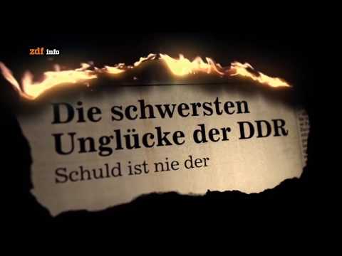 Die schwersten Unglücke der DDR (1)