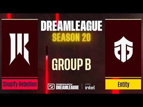 Dota2 - Shopify Rebellion vs Entity - Game 2 - DreamLeague Season 20 - Group B