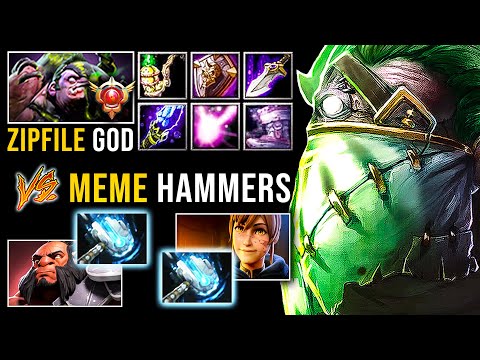 Zipfile Pudge Vs MEME Hammers | Pudge Official