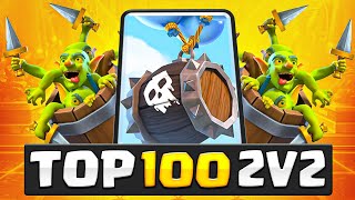 J'ai RUSH le TOP 100 MONDE 2v2 au Logbait avec @BySnoO ! - Deck Guide by Fr29