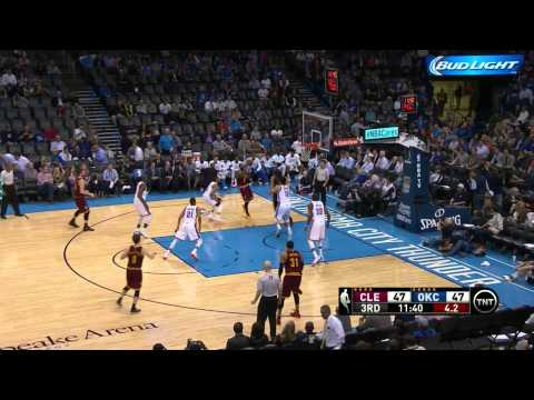 Kevin Love Highlights Cavaliers vs. Thunder 12.11.2014 - 18 Pts, 16 Rebs