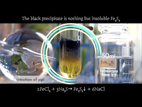 FeCl3 + Na2S