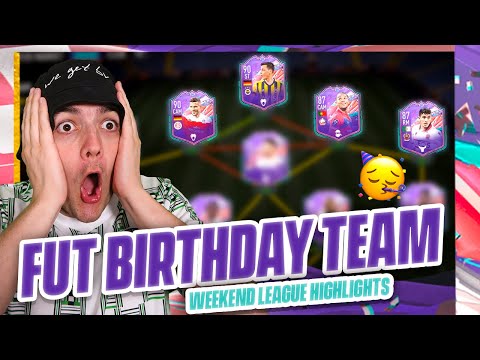 I played FUT CHAMPS w/ A FUT BIRTHDAY team & LOST TO A BRONZE TEAM!!