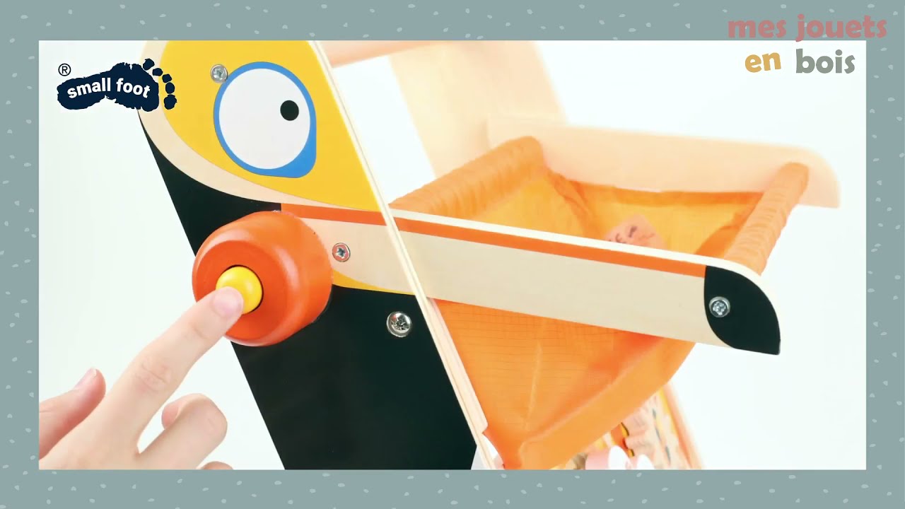Trotteur toucan toco en bois