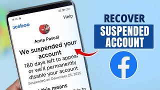 Facebook: How to Recover a Suspended Account! [Step-by-Step]