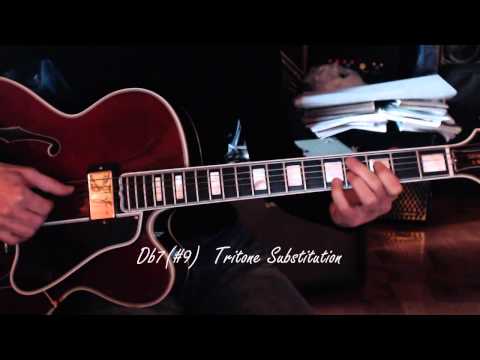 Jazz Guitar - Circle of Fifths & Tritone Substitution - Chords Tensions