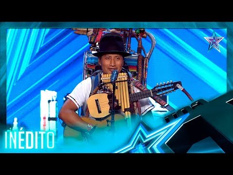 This ECUADORIAN Instrument-MAKER has an ORCHESTRA on HIM! | Never Seen | Spain's Got Talent Season 5
