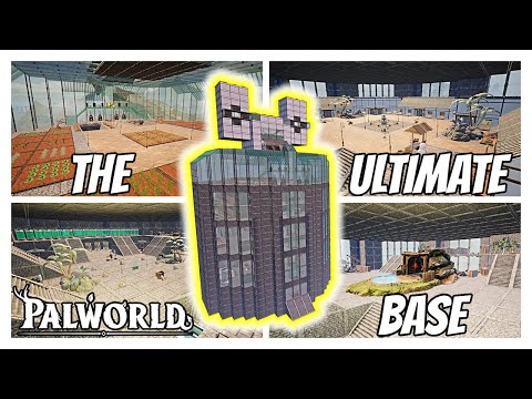 The BIGGEST MEGA BASE I've EVER Built!!! (All-in-One Mega Base) | Palworld Mega Base Build