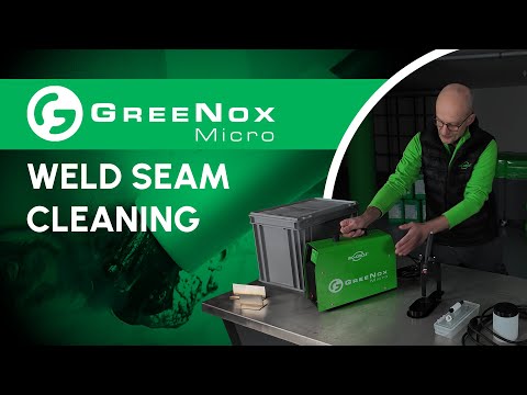 How the GreeNox Micro works | Cleaning and passivating | Stainless steel weld seams