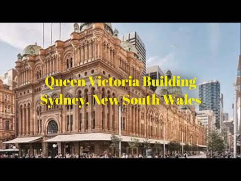 Queen Victoria Building, Sydney, New South Wales Australia