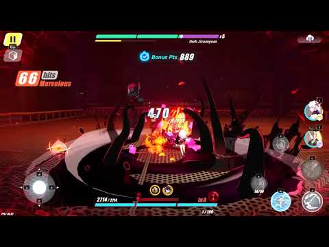 Herrscher of Void, Valkyrie Gloria, and Stygian Nymph vs. Dark Jixuanyuan (Dirac Sea, Elites Rank)