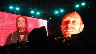 Soda Stereo &amp; Chris Martin - De Música Ligera (show domingo 2021)