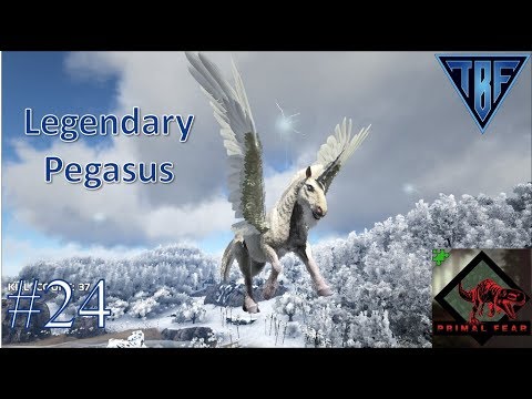 Legendary Pegasus!  E24 Primal Fear Island - TBF Primal- Ark Survival Evolved