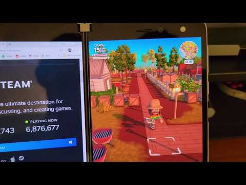 Windows 11 on Surface Duo 3D gaming test #1