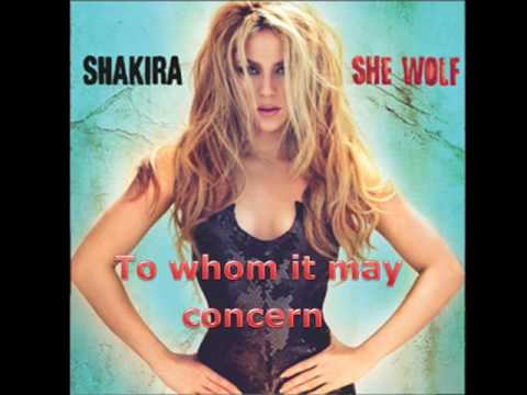 Gypsy Shakira Letra Con Traduccion En Espanol De Ingles Letras4u Com