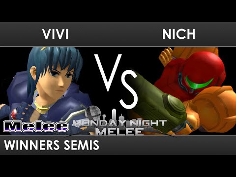MNM 322 - ViVi (Marth) VS Nich (Samus) - Winners Semis - SSBM Melee