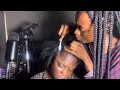 ASMR MY COUSIN GAVE ME THE MOST RELAXING SCALP SCRATCHES DOUBLE GUM CRACKING AND VTAMIN E CAPSULE