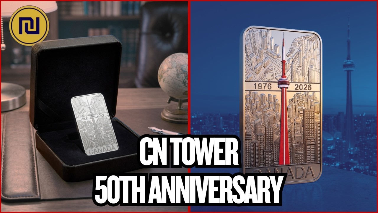 CN Tower 50th Anniversary – 1 oz. Fine Silver Coin