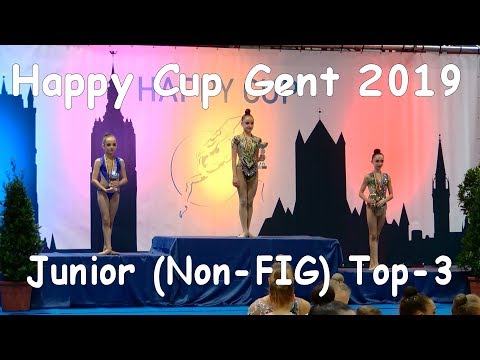 Happy Cup Gent 2019 - Junior (Non-FIG) Top-3