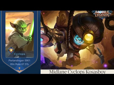 Midlaner Kosasboy ( Serenity ) vs Kingsman SG MPL Gameplay Top Global Cyclops