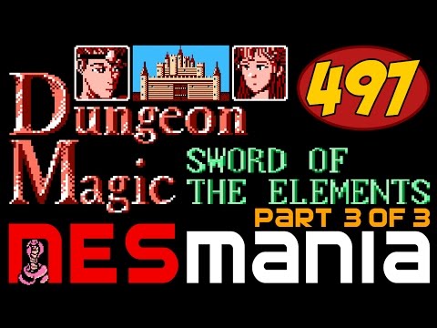 497/714 Dungeon Magic: Sword of the Elements (Part 3/3) - NESMania