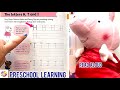 Learn How To Write ABC Big Letters With Peppa Pig Part 2 Read Aloud Book For Children Toddlers