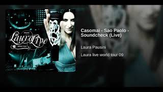 Laura Pausini Casomai - São Paolo - Soundcheck (Live)