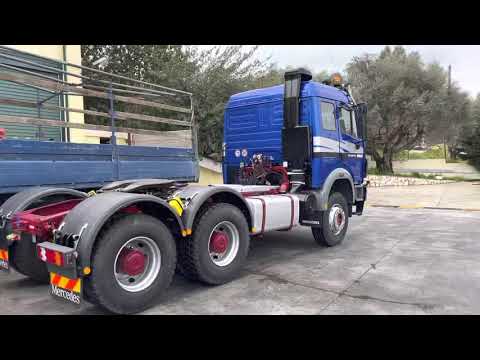Mercedes Benz 2650 6x4 restored #trucker #mercedes #heavytruck #oldschool #mercedesbenz #puller #cat