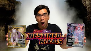We pulled the Mewtwo SIR! - Destined Rivals Booster Box Opening!