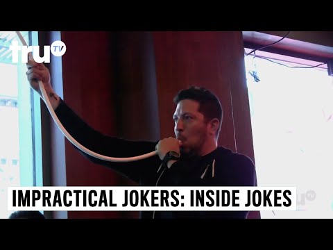 Impractical Jokers: Inside Jokes - Sal's Ten-Foot Straw | truTV