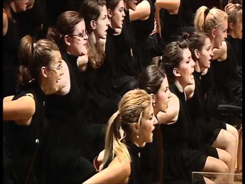 Djevojački zbor Mozartine, Ivana i Marija Husar, Ivana Kindl - K.Jenkins: Adiemus - Tintinnabulum