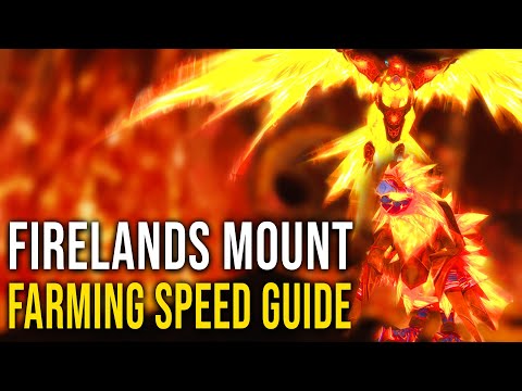 Ultimate Firelands Mount Farming Method Guide - Flametalon of Alysrazor / Pureblood Fire Hawk