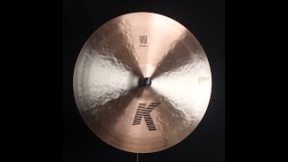 Video thumbnail for Zildjian 22" K Ride - 2854g by The Drum Shop - Portland, Maine