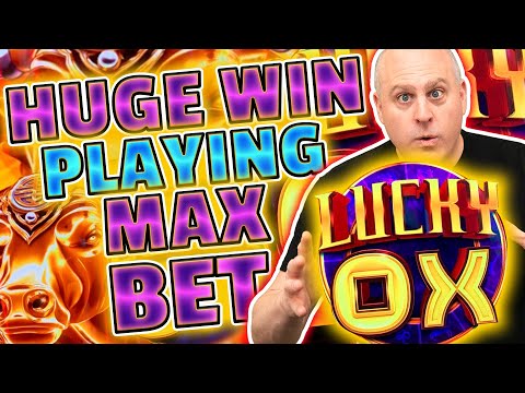 Huge Win Playing Max Bet Lucky Ox 🐂 Never Seen Before IGT Slot Action