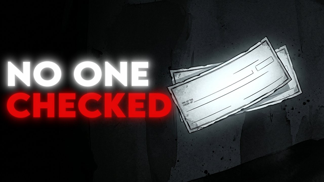 Everyone TRUSTED the Check. He Didn’t.