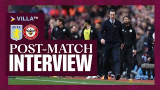 POST MATCH | Unai Emery shares his thoughts on 3-3 draw with Brentford