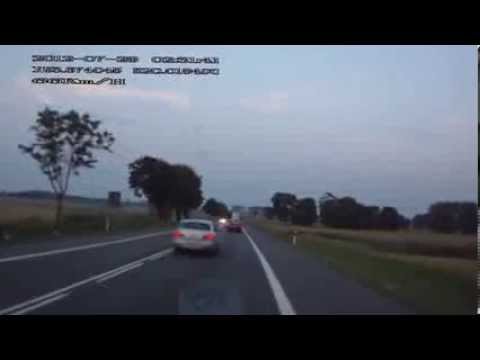 Policyjna SKODA z Ostródy
