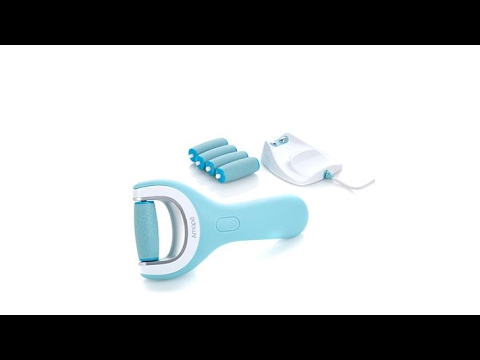 Amope Wet/Dry Rechargeable Foot File w/Refill Rollers