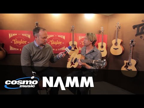 Taylor GS Mini Bass Acoustic Guitar - Cosmo Music at NAMM 2017