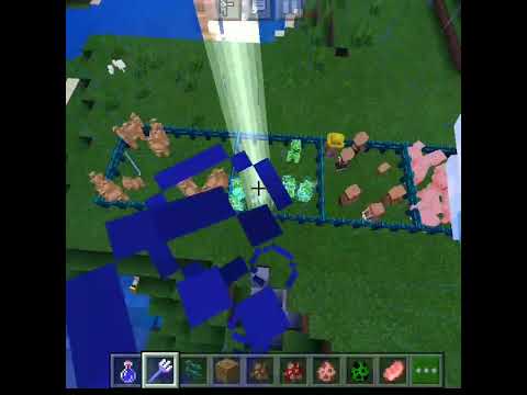 minegamerich - Trident With Channeling Enchantment   Minecraft   #shorts #Short #Minecraft #viral