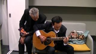 Tommy Emmanuel - I played Angelina for Tommy (Backstage)