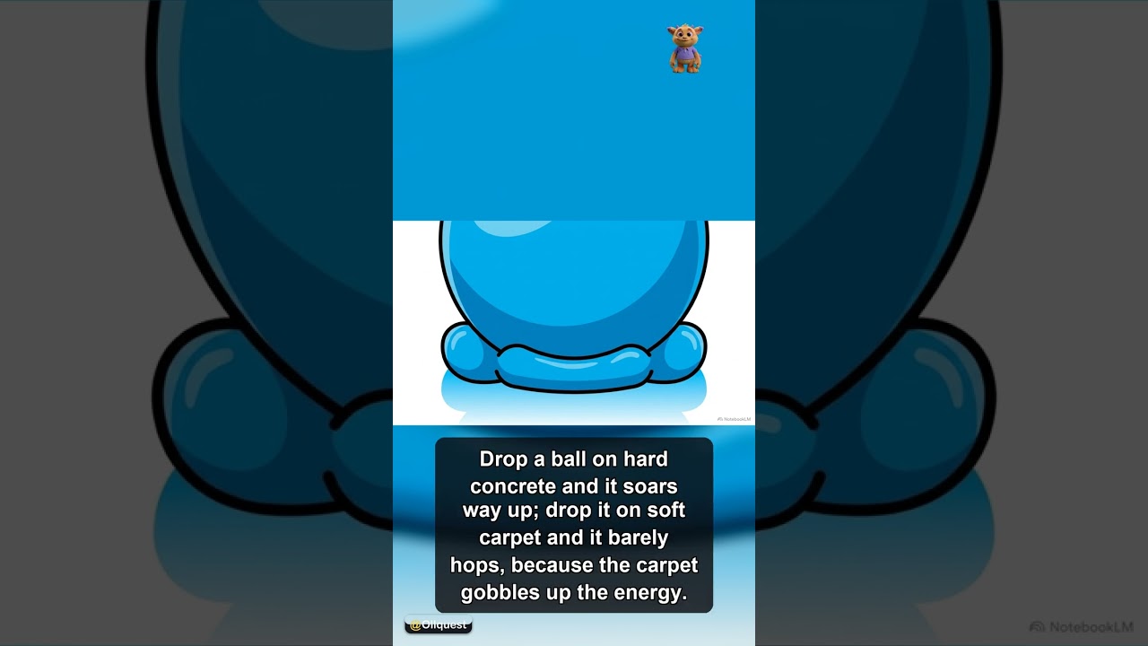Why Do Bouncy Balls Bounce? (Part 3) 🚀 #Shorts