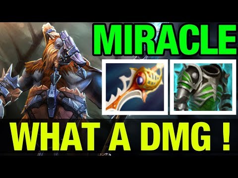 WHAT A DAMAGE !! - MIRACLE- MAGNUS - Dota 2