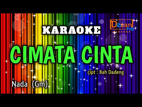 CIMATA CINTA - KARAOKE LIRIK