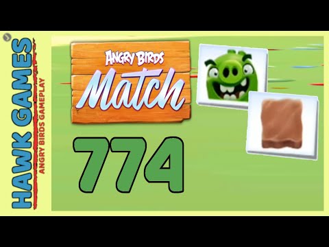 Angry Birds Match ⭐ Level 774 - Walkthrough, No Boosters