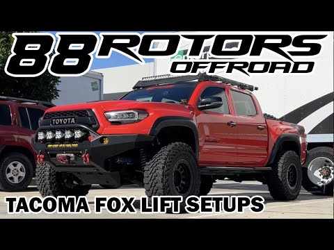 2022 TOYOTA TACOMA TRD OFFROAD 4X4 FOX FACTORY RACE SHOCKS