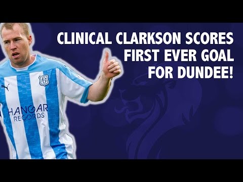 Clinical Clarkson scores first ever goal for Dundee!
